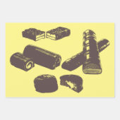 Chocolade Snoepgoed zoetwaren Gebak Traktaties Voe Inpakpapier Vel (Voorkant 2)