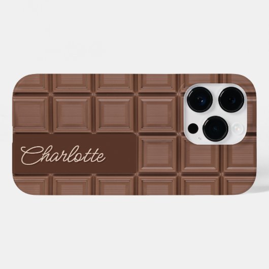 Chocolade snoepjes Choco Cacao Case-Mate iPhone Case (Achterkant (horizontaal))