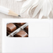 Chocolade snoepjes etiket (Insitu)