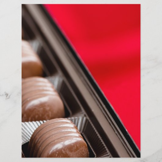 Chocolade snoepjes flyer (Voorkant)