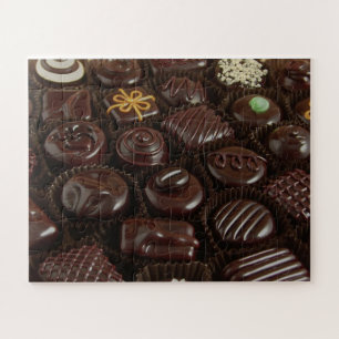 Chocolade Snoepjes Foto Puzzle Legpuzzel