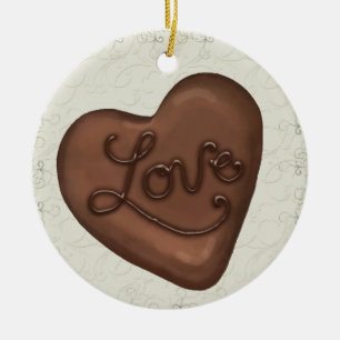 Chocolade Snoepjes Liefde - SRF Keramisch Ornament