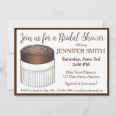 Chocolade Soufflé Vrijgezellenfeest Kaart (Voorkant)