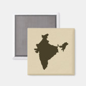 Chocolade Spice Moods India Magneet (Voorkant / Achterkant)