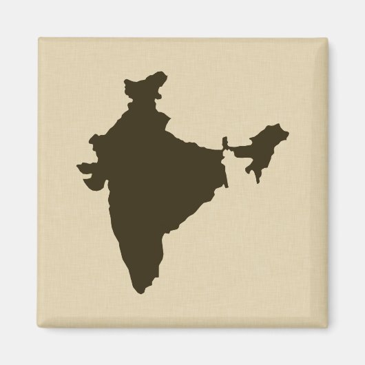 Chocolade Spice Moods India Magneet (Voorkant)