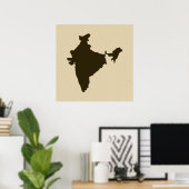 Chocolade Spice Moods India Poster (Thuiskantoor)