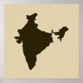 Chocolade Spice Moods India Poster (Voorkant)