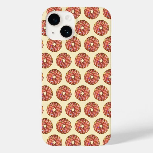 Chocolade Sprinkle donut Case-Mate iPhone Case (Achterkant)