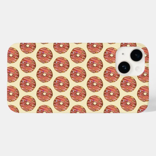 Chocolade Sprinkle donut Case-Mate iPhone Case (Achterkant (horizontaal))