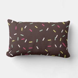 Chocolade Sprinkle Lumbar Pillow Kussen