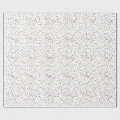 Chocolade sprinkle patroon cadeaupapier (Vlak)