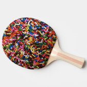 Chocolade Sprinkles Tafeltennisbatje (Zijkant)