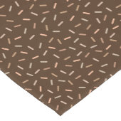 chocolade sproinkles betegeld patroonfeest medium tafelloper (Hoek)