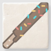 chocolade stenen onderzetter (Voorkant)