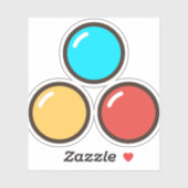 chocolade sticker (Vel)