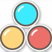 chocolade sticker (Voorkant)