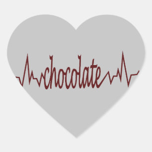 Chocolade sticker