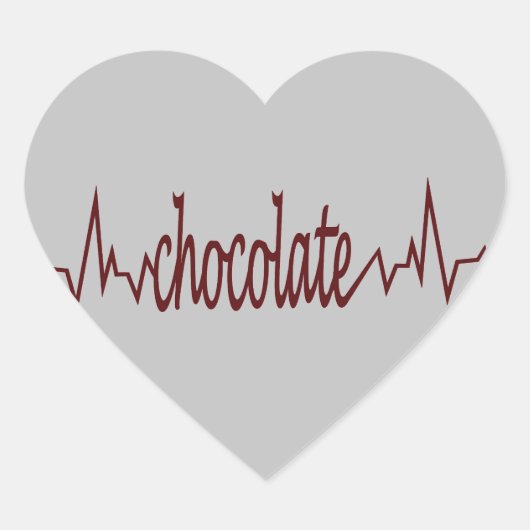 Chocolade sticker (Voorkant)