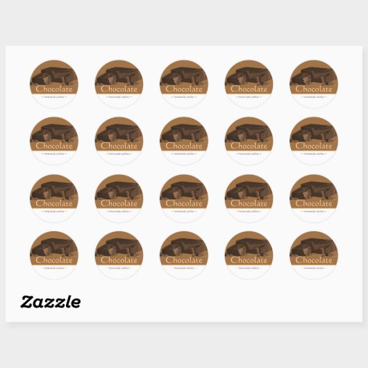 chocolade Stickers (Vel)