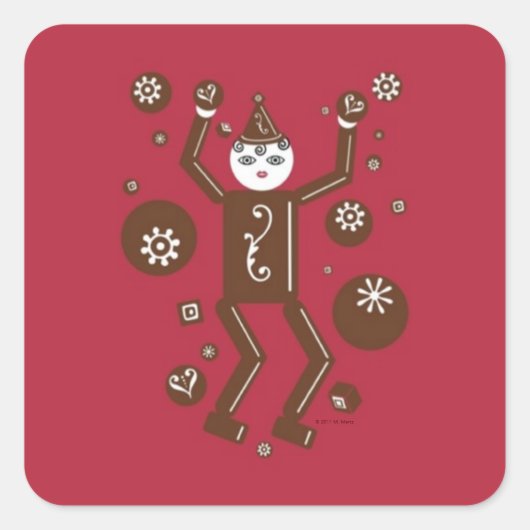 Chocolade Stickers © 2011 M. Martz (Voorkant)