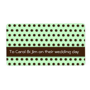 Chocolade Stippen! Etiket