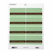 Chocolade Stippen! Etiket (Full Sheet)