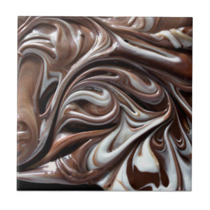 chocolade-strijktegel tegeltje
