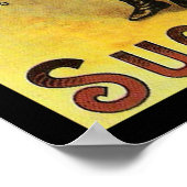 Chocolade Suchard 3 Vintage Ad Boy Poster (Hoek)