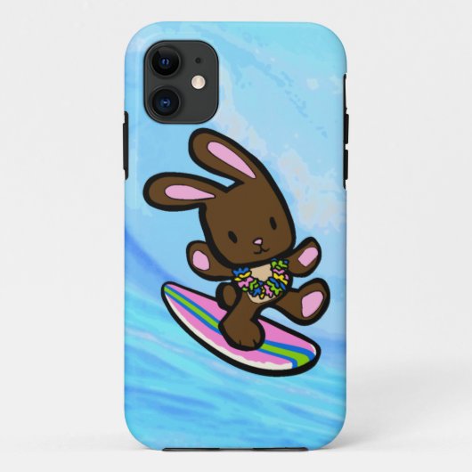 Chocolade Surfen Bunny iPhone 5 Casemate Case-Mate iPhone Case (Achterkant)