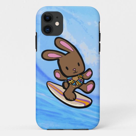 Chocolade Surfen Bunny iPhone 5 Casemate Case-Mate iPhone Case (Achterkant)