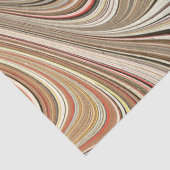 Chocolade Swirl Marble Agate Gift Wissue Tissuepapier (Detail)