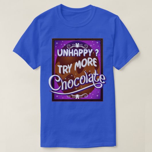 Chocolade T-shirt (Design voorkant)