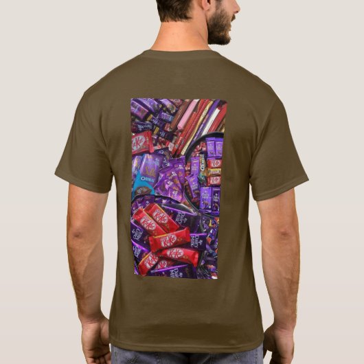 Chocolade T-Shirt (Achterkant)