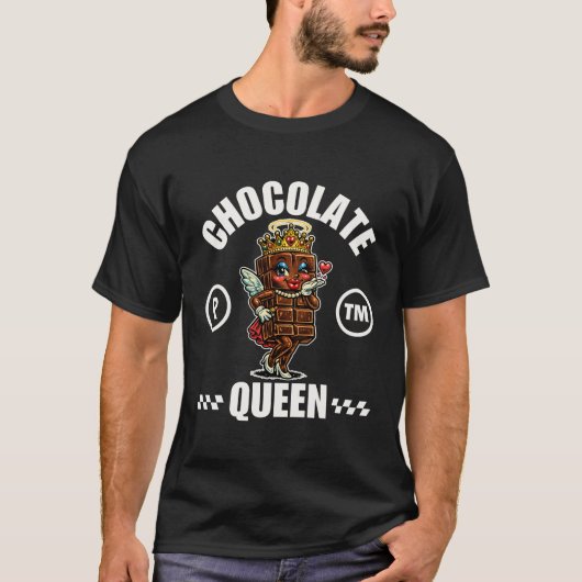 Chocolade T-shirt (Voorkant)