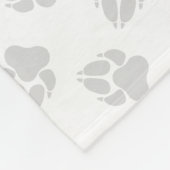 Chocolade & Tan Dapple Short Hair Dachshund & Name Fleece Deken (Hoek)