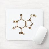 Chocolade Theobromine Moleculaire chemische formul Muismat (Met muis)