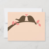 Chocolade Tortelduifjes Bedankt (Achterkant)