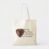Chocolade Tote Bag (Voorkant)