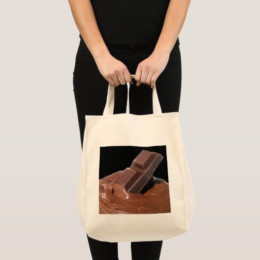 Chocolade Tote Bag (Voorkant (product))