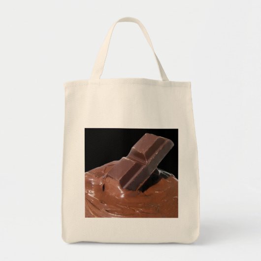 Chocolade Tote Bag (Voorkant)