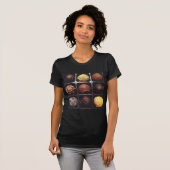 Chocolade truffel foto t-shirt (Voorkant volledig)