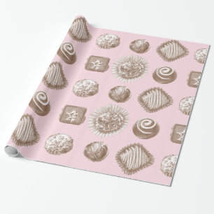 Chocolade Truffels Cadeaupapier
