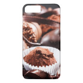 Chocolade truffels Case-Mate iPhone case (Achterkant)