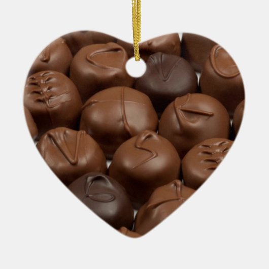 Chocolade Truffels Ornament (Voorkant)