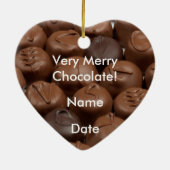 Chocolade Truffels Ornament (Achterkant)