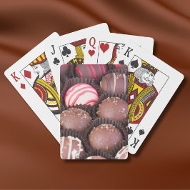Chocolade Truffels Pokerkaarten