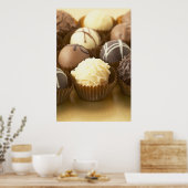 Chocolade Truffels Poster Print (Keuken)