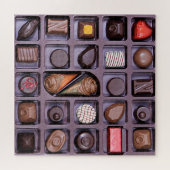 Chocolade Truffels Snoep Legpuzzel (Horizontaal)