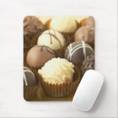 Chocolade Truffles Mousepad Muismat (Met muis)