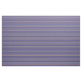 Chocolade, Turquoise en Blue Pattern van Stripes Stof (Yard (91,4 cm))